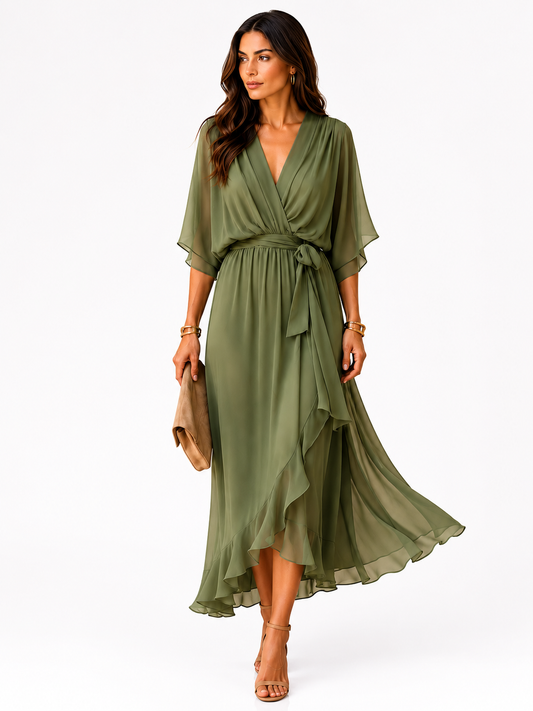 Violeta | Vestido con escote en V