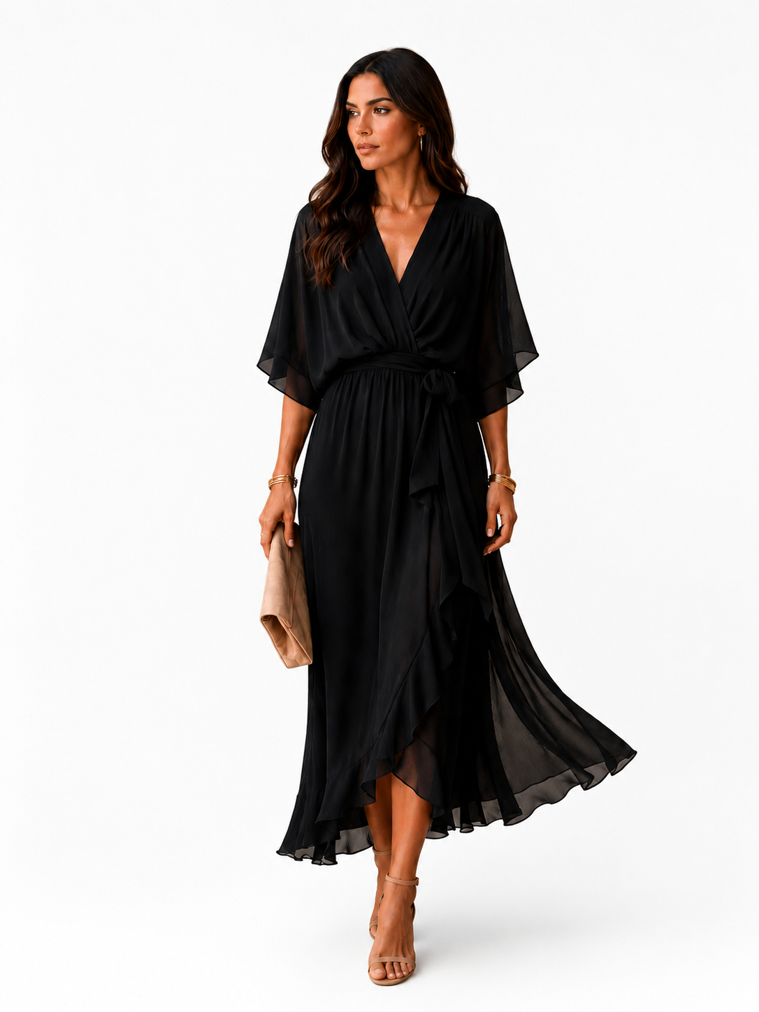 Violeta | Vestido con escote en V