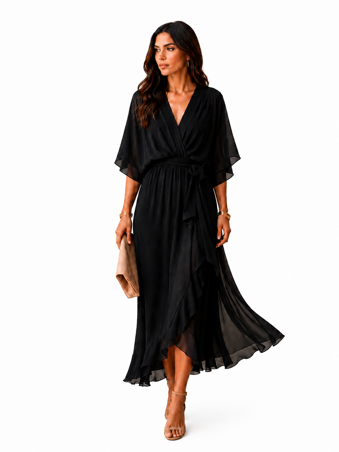 Violeta | Vestido con escote en V