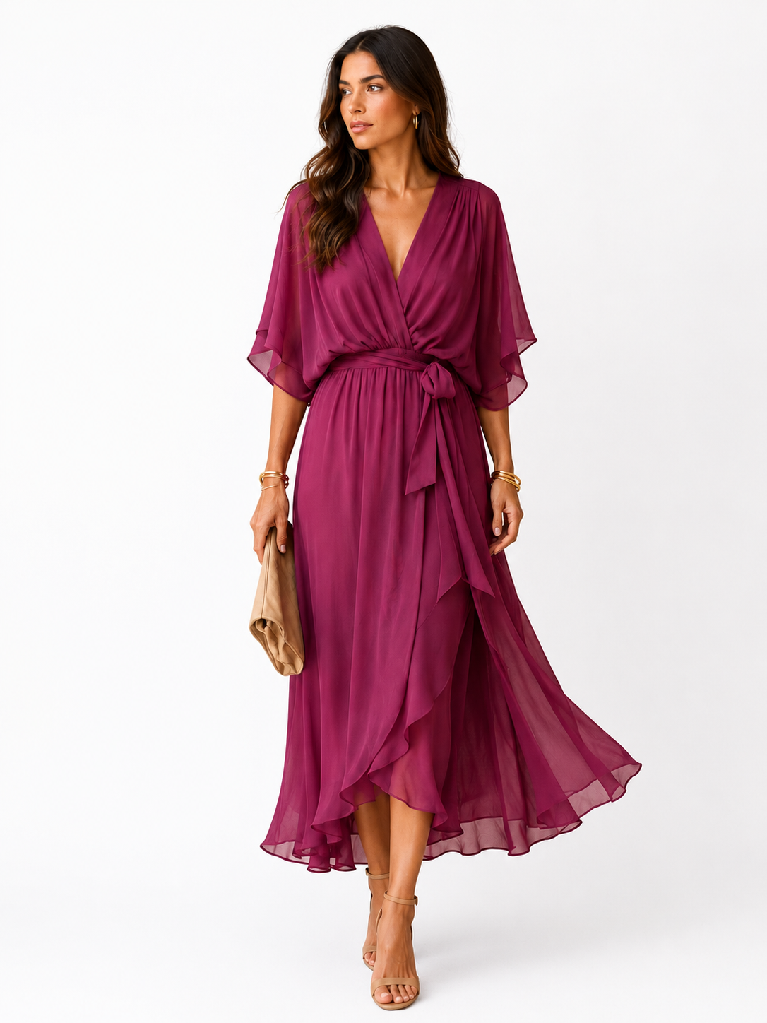 Violeta | Vestido con escote en V