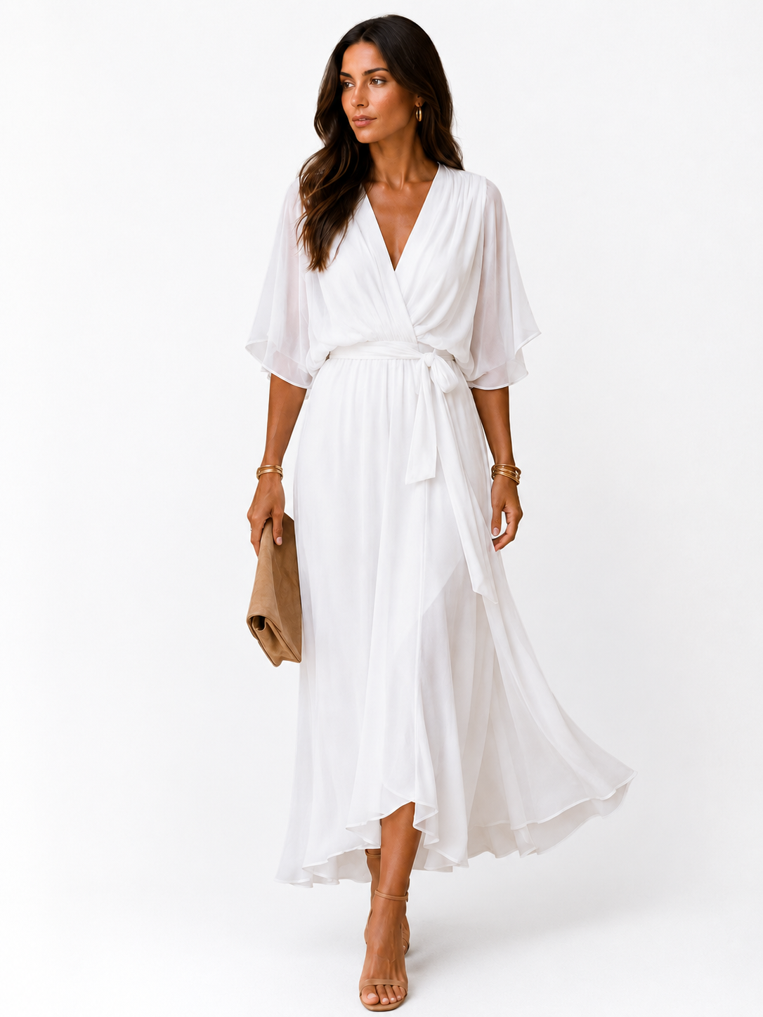 Violeta | Vestido con escote en V
