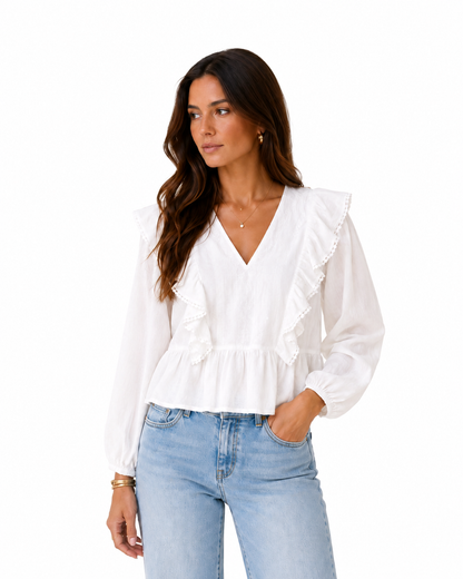 Melisa | Blusa de manga larga
