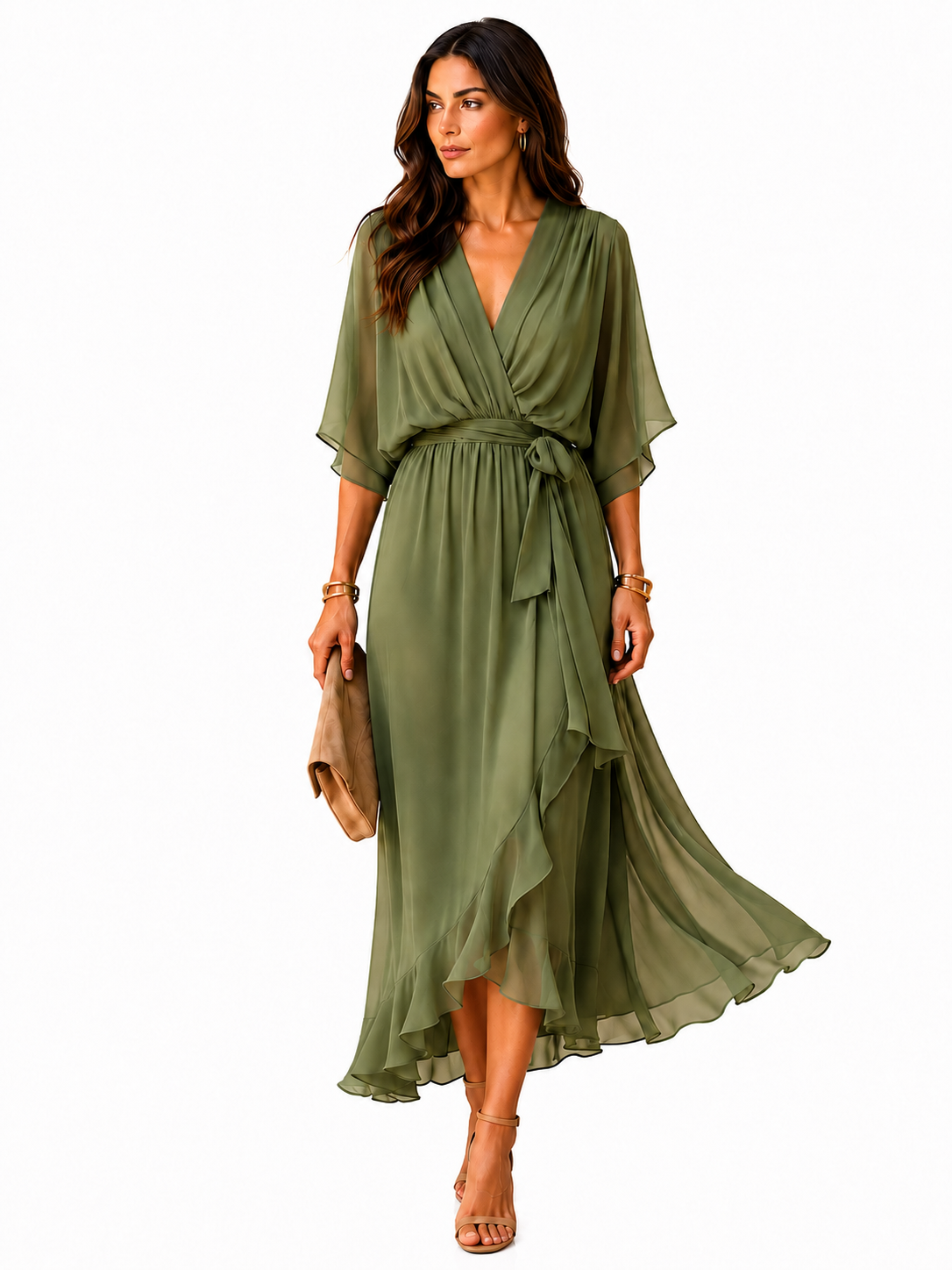 Violeta | Vestido con escote en V