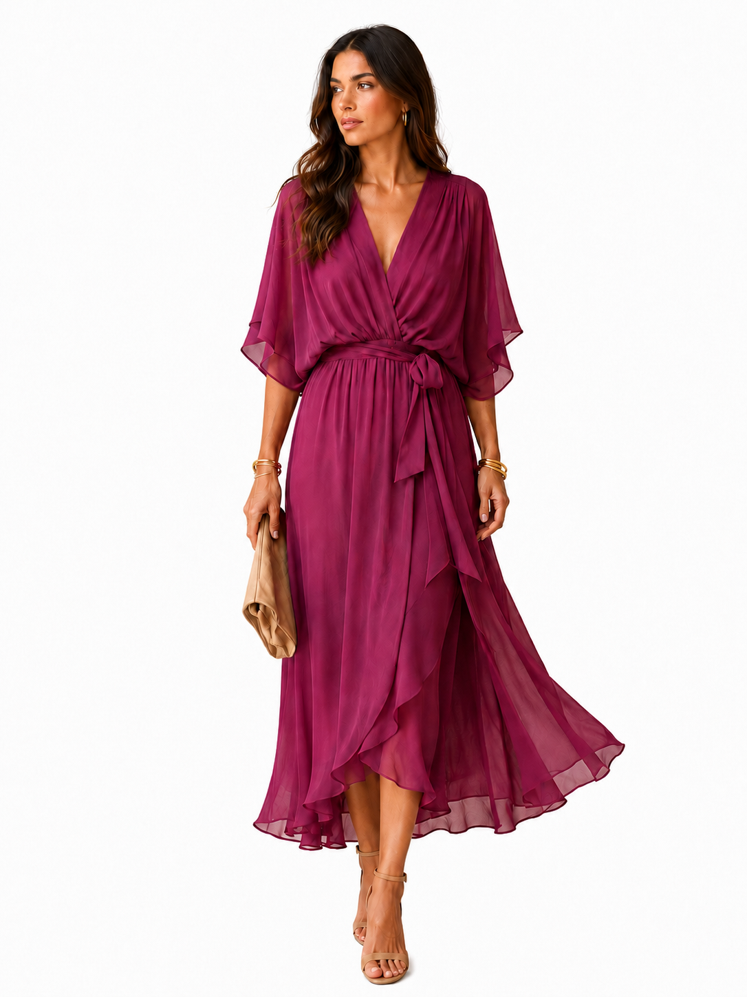 Violeta | Vestido con escote en V