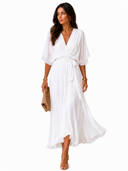 Violeta | Vestido con escote en V